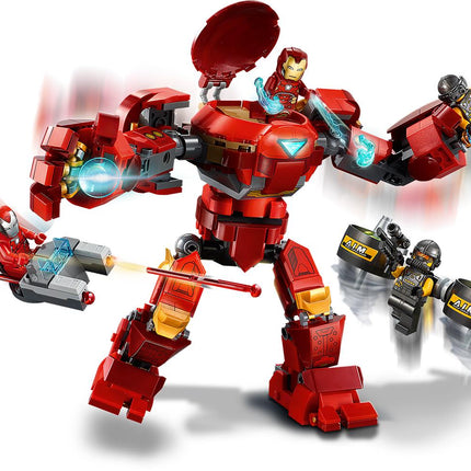 LEGO® Marvel - Vasember Hulkbuster az A.I.M Ügynök elle (76164)