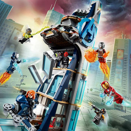 LEGO® Marvel - Bosszúállók Csata a toronynál (76166)