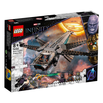 LEGO® Marvel - Fekete Párduc Dragon Flyer (76186)