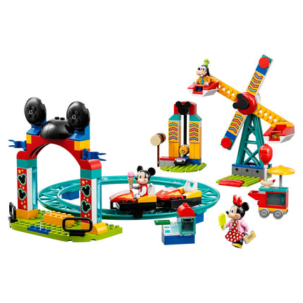 LEGO® Mickey és barátai - Mickey, Minnie és Goofy vidámparki szórakozása (10778)