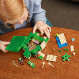 LEGO® Minecraft® - A tengerparti teknősház (21254)