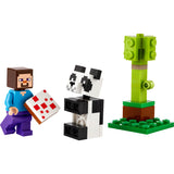 LEGO® Minecraft® - Stiv i Beba Panda (30672)