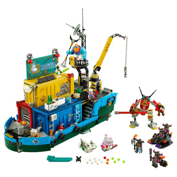 LEGO® Monkie Kid™ - Monkie Kid csapatának titkos f?hadiszállás (80013)