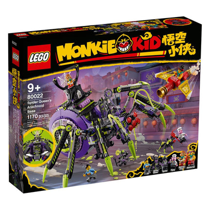 LEGO® Monkie Kid™ - Spider Queen pókhálószerű bázisa (80022)