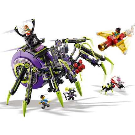 LEGO® Monkie Kid™ - Spider Queen pókhálószerű bázisa (80022)