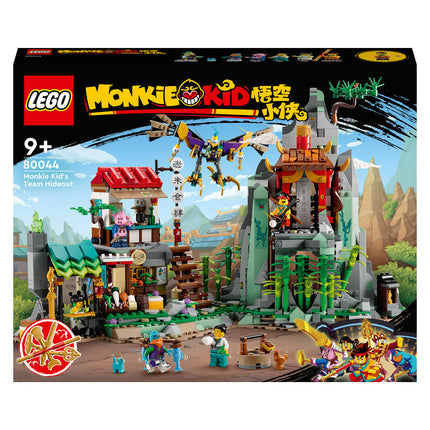 LEGO® Monkie Kid™ - Monkie Kid csapatának rejtekhelye (80044)