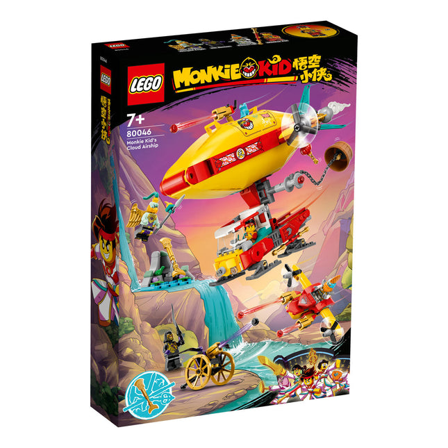 LEGO® Monkie Kid™ - Monkie Kid Felhő léghajója (80046)