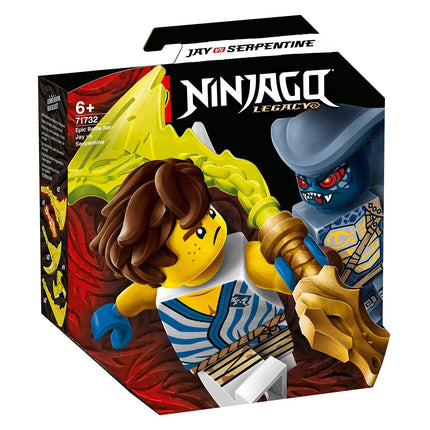 LEGO® NINJAGO® - Hősi harci készlet - Jay vs Serpentine (71732)