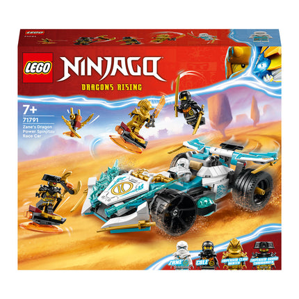 LEGO® NINJAGO® - Zane sárkányerő Spinjitzu versenyautója (71791)