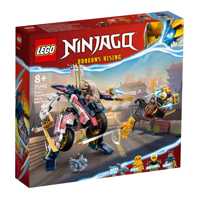 LEGO® NINJAGO® - Sora átalakítható robot versenymotorja (71792)