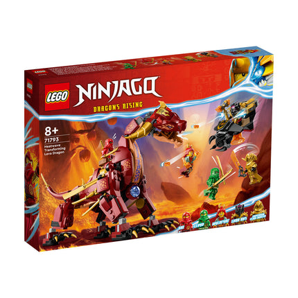 LEGO® NINJAGO® - Hőhullám átalakítható lávasárkány (71793)