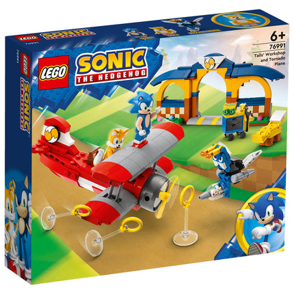 LEGO® Sonic the Hedgehog™ - Tails műhelye és Tornado repülőgépe (76991)