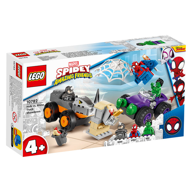 LEGO® Spider-Man - Hulk vs. Rhino teherautós leszámolás (10782)