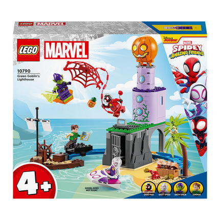 LEGO® Spider-Man - Pókcsapat a Zöld Manó világítótornyánál (10790)