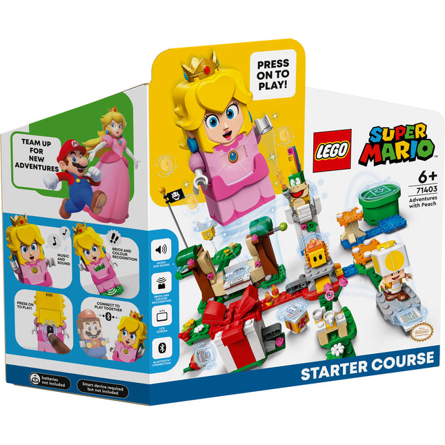 LEGO® Super Mario™ - Peach kalandjai kezdőpálya (71403)