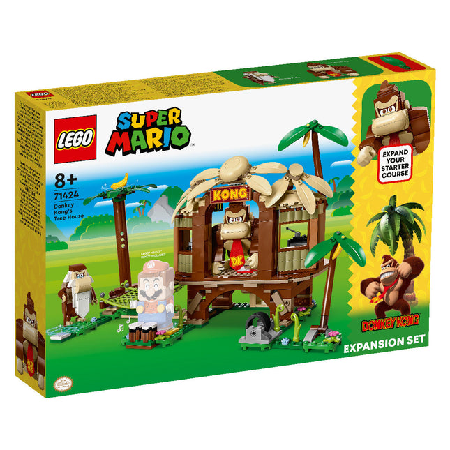 LEGO® Super Mario™ - Donkey Kong lombháza kiegészítő szett (71424)