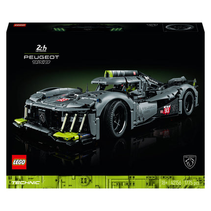 LEGO® Technic - PEUGEOT 9X8 24H Le Mans Hybrid Hypercar (42156)