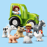 DUPLO® Ambar, traktor i briga o životinjama na farmi - LEGO® Store Srbija