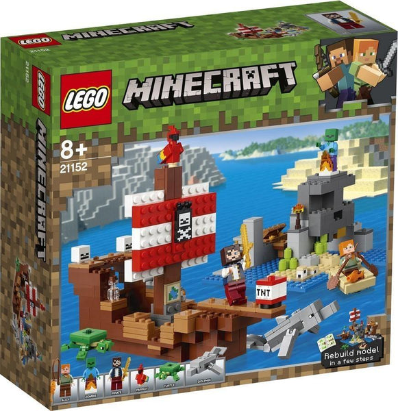 LEGO® Minecraft™ Avantura na piratskom brodu - LEGO® Store Srbija