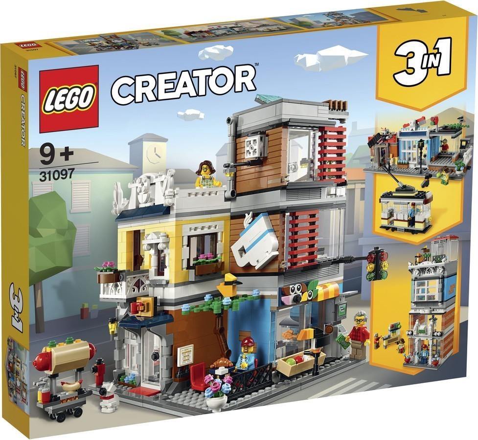 LEGO® Creator 3in1 Prodavnica životinja i kafić u gradu - LEGO® Store Srbija