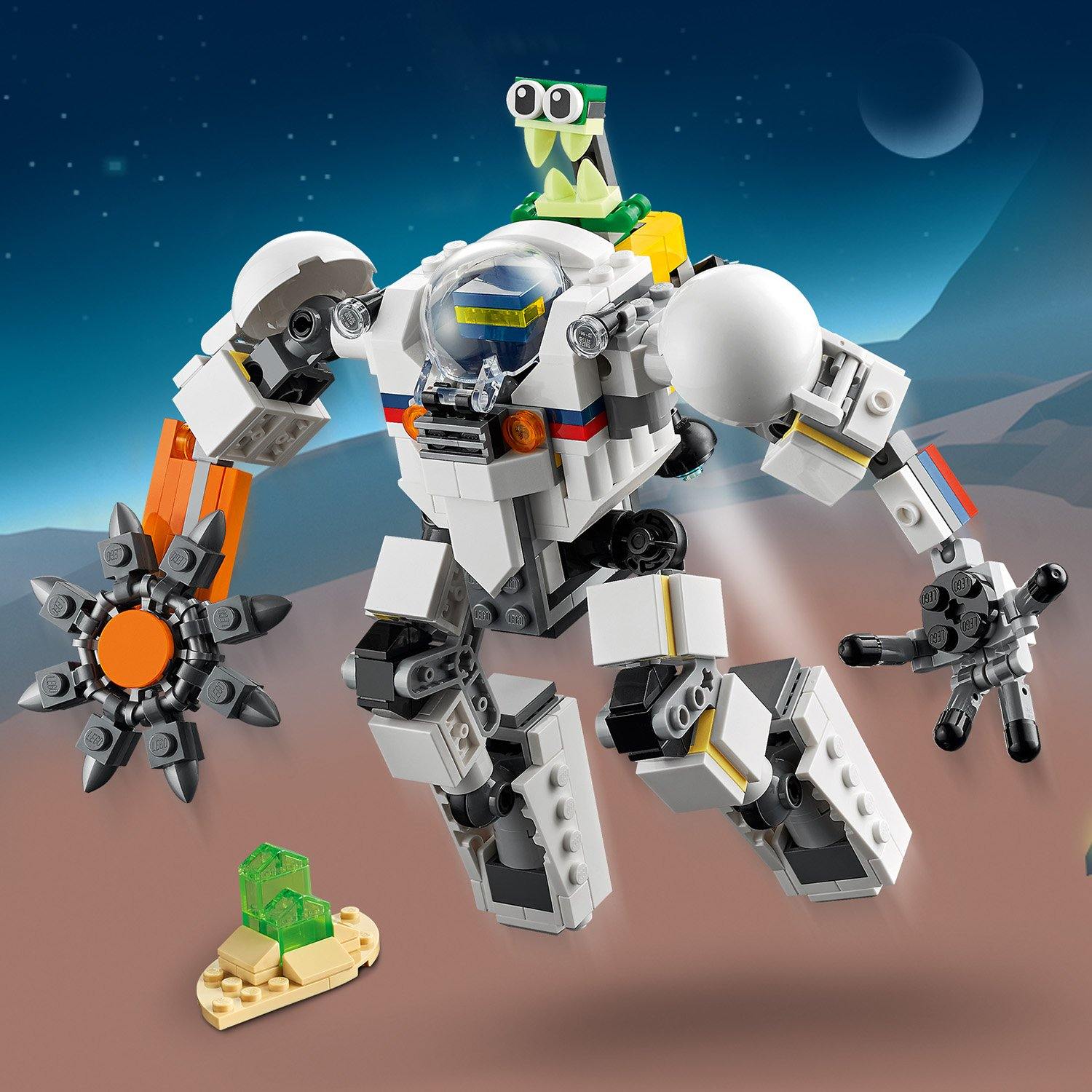 LEGO® Creator 3in1 Svemirski rudarski mek - LEGO® Store Srbija