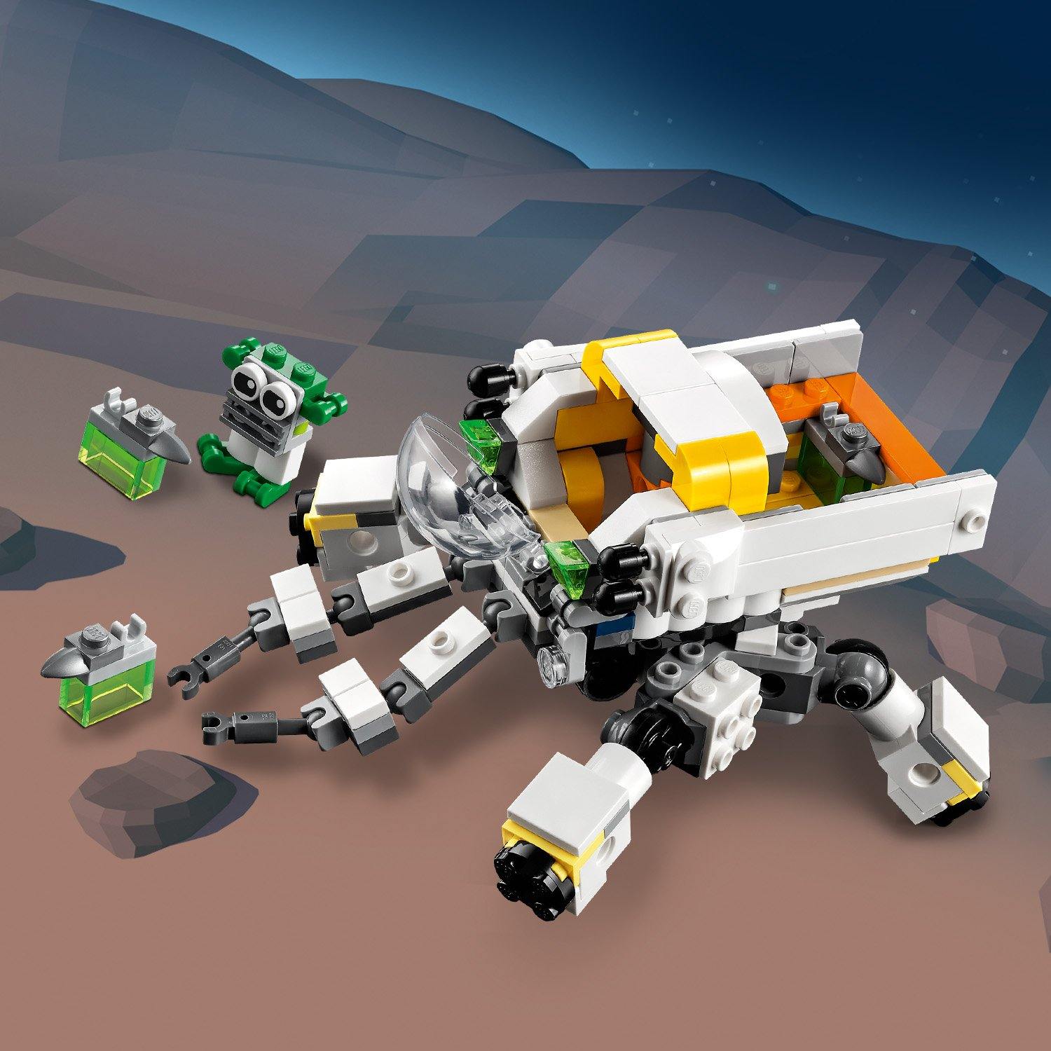 LEGO® Creator 3in1 Svemirski rudarski mek - LEGO® Store Srbija