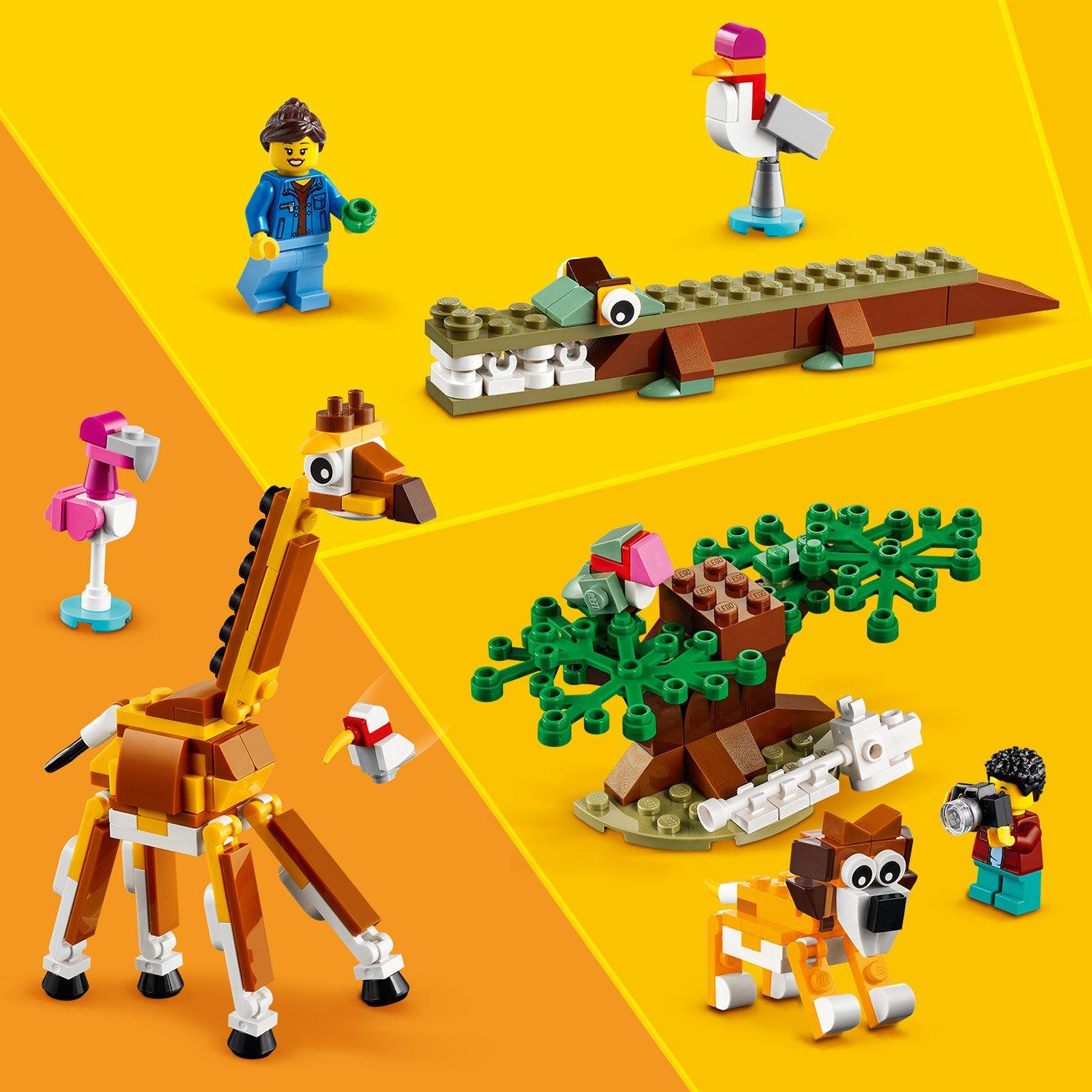 LEGO® Creator 3in1 Kućica na drvetu u divljini safarija - LEGO® Store Srbija