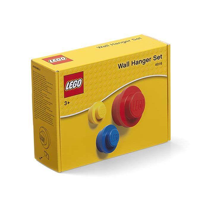 Dodaci Zidne vešalice 3/1 (žuta,plava, crvena) - LEGO® Store Srbija