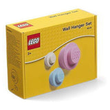 Dodaci Zidne vešalice 3/1 (bela, plava, roza) - LEGO® Store Srbija