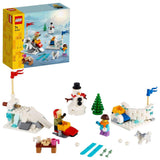 LEGO® Iconic Winter Snowball Fight - LEGO® Store Srbija