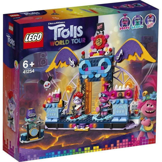 LEGO® Trolls World Tour Koncert u gradu od vulkanskog kamenja - LEGO® Store Srbija