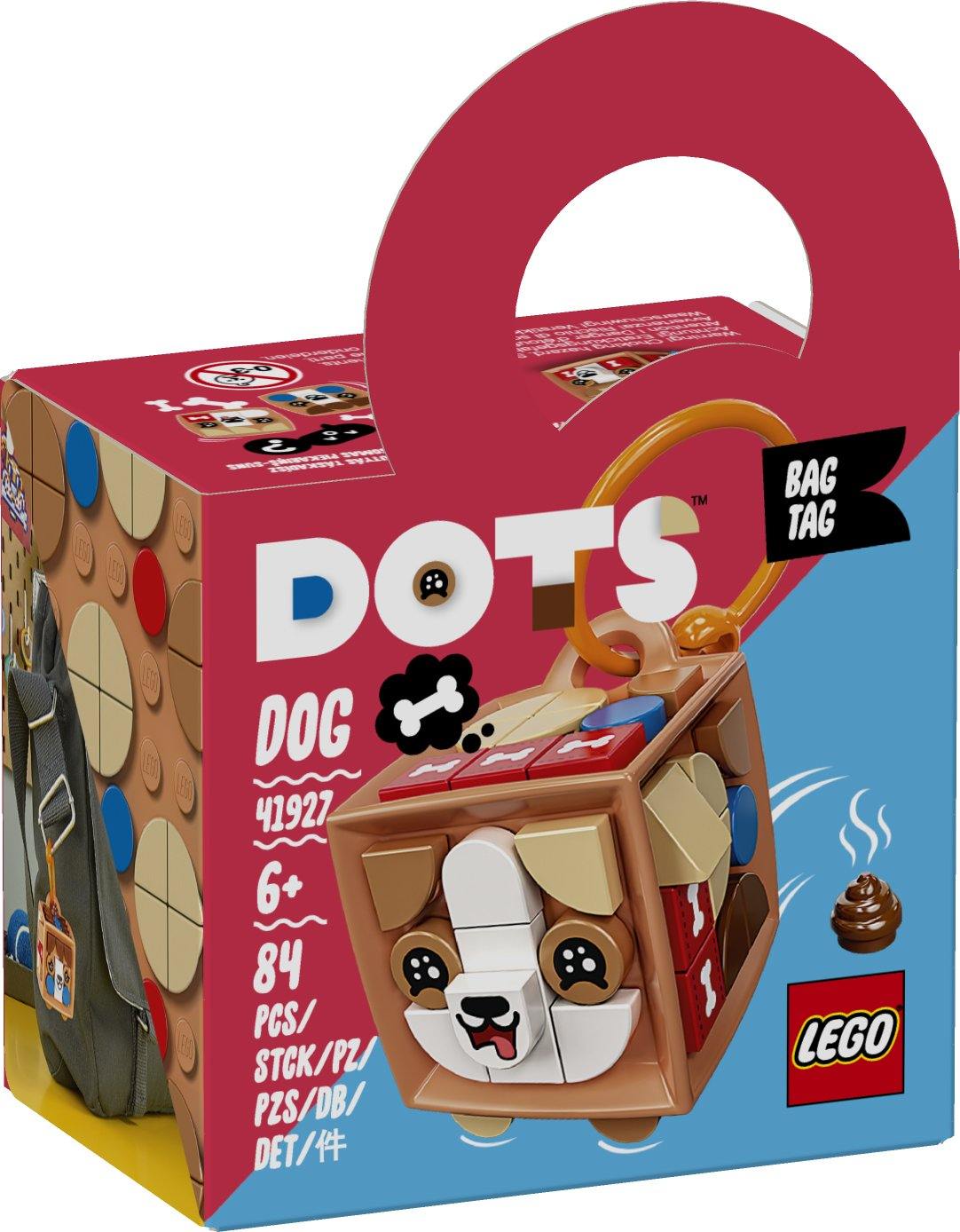 LEGO® DOTS Pas – privezak za torbu - LEGO® Store Srbija