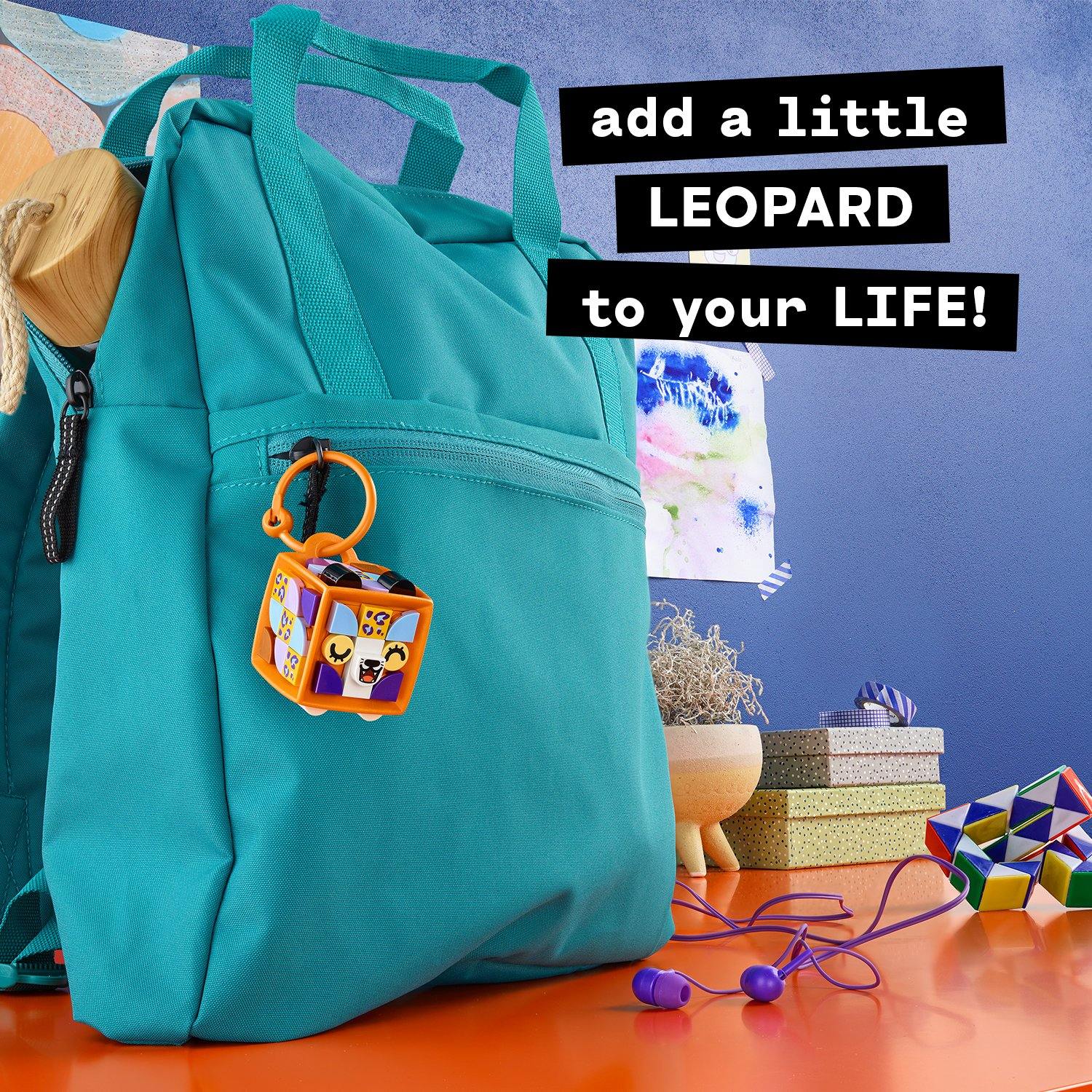 LEGO® DOTS Leopard – privezak za torbu - LEGO® Store Srbija