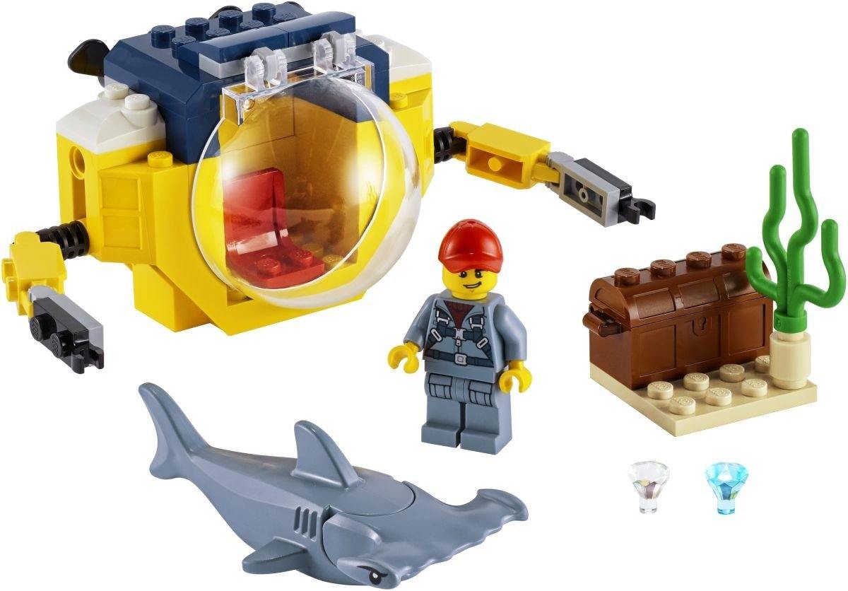 LEGO® City Mala podmornica za ocean - LEGO® Store Srbija