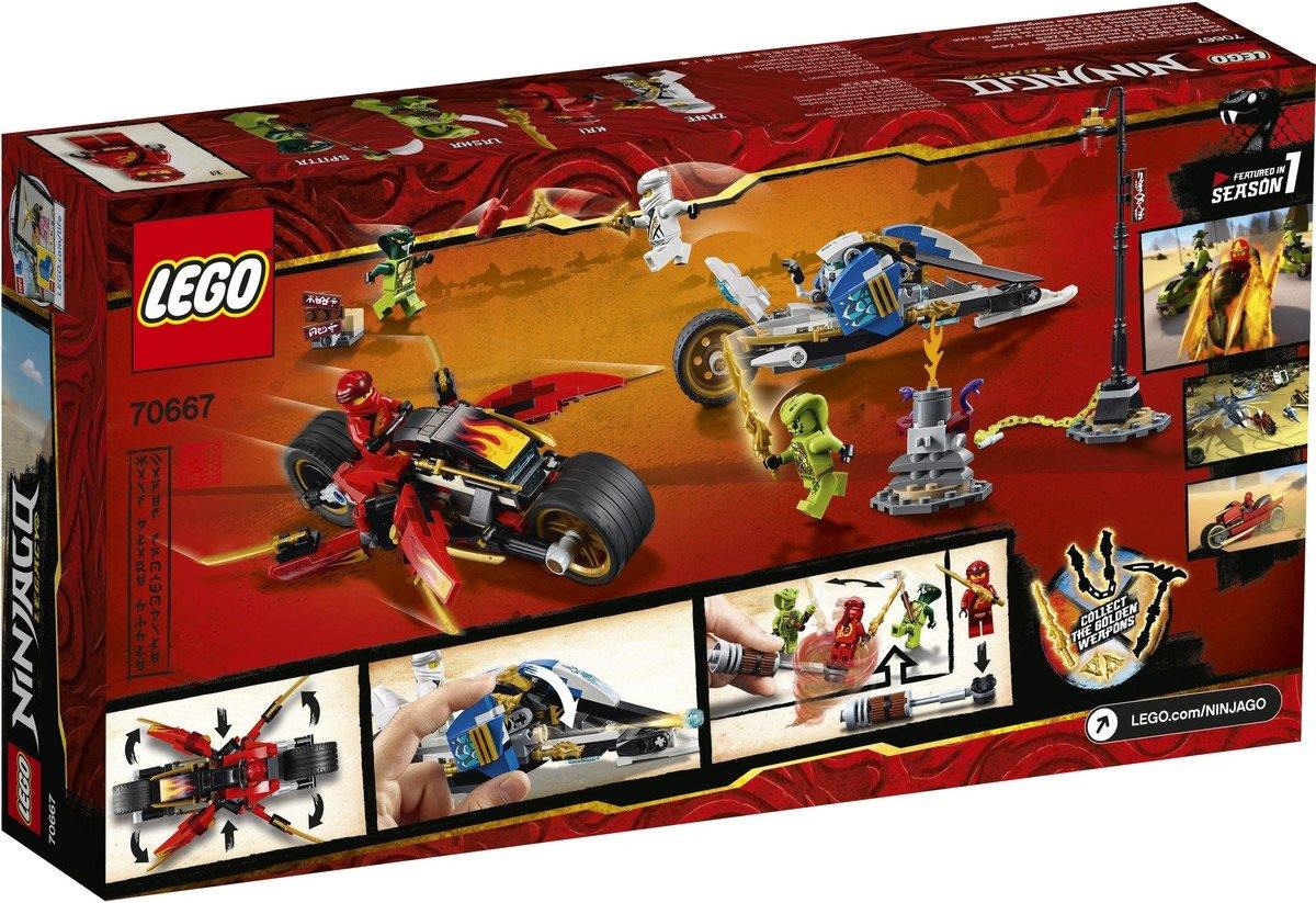 LEGO® Ninjago® Kaiev ciklus oštrica i Zaneove motorne sanke - LEGO® Store Srbija