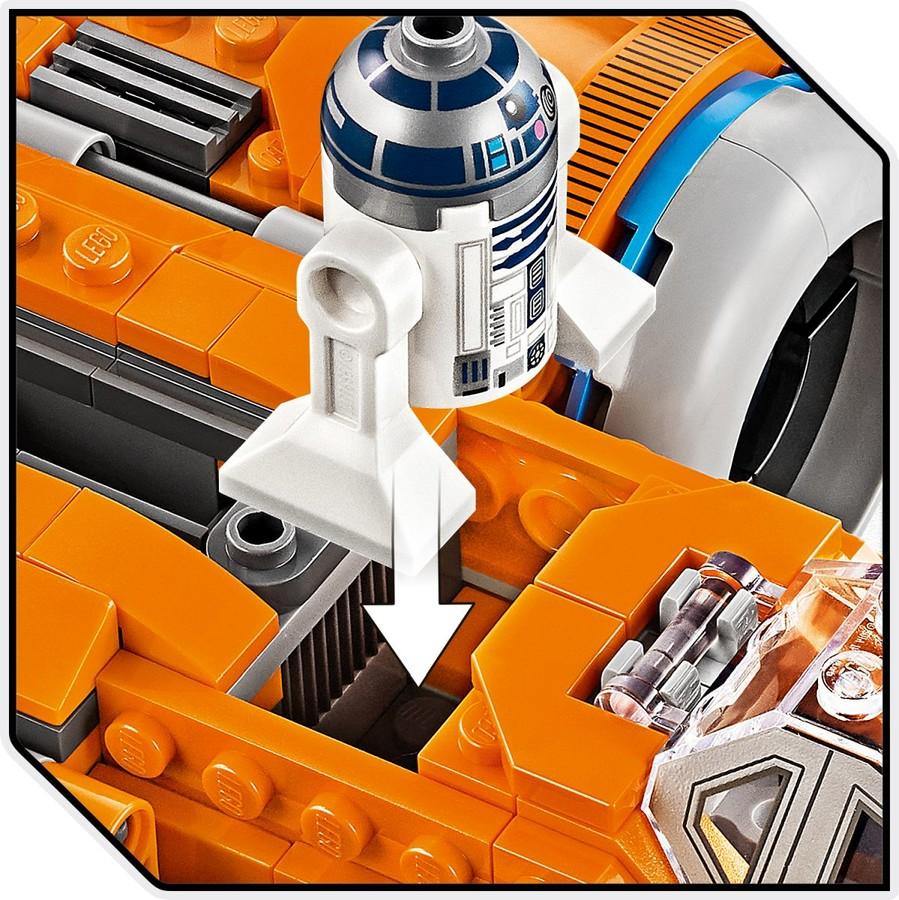 LEGO® Star Wars™ Poe Dameron-ov X-wing Fighter™ - LEGO® Store Srbija