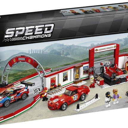 LEGO® Speed Champions Vrhunska garaža za Ferrari - LEGO® Store Srbija