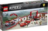 LEGO® Speed Champions Vrhunska garaža za Ferrari - LEGO® Store Srbija