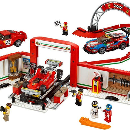 LEGO® Speed Champions Vrhunska garaža za Ferrari - LEGO® Store Srbija