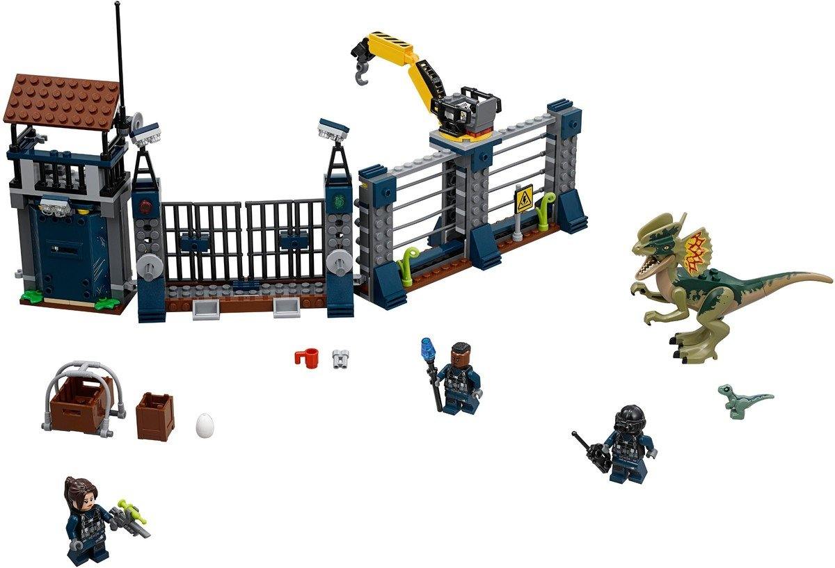LEGO® Jurassic World Napad Dilofosaurusa na predstražu - LEGO® Store Srbija