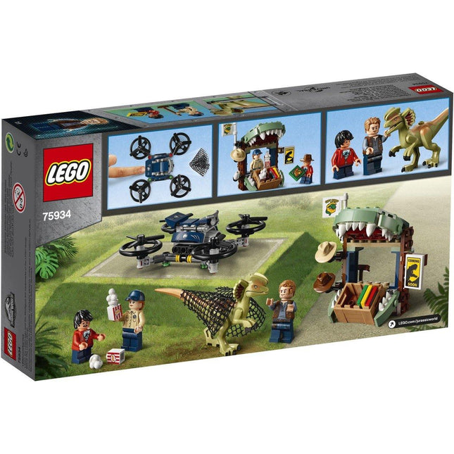 LEGO® Jurassic World Dilofosaurus na slobodi - LEGO® Store Srbija