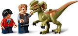 LEGO® Jurassic World Dilofosaurus na slobodi - LEGO® Store Srbija