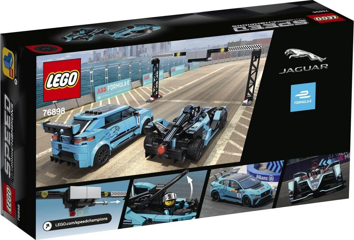 LEGO® Speed Champions Formula E Panasonic Jaguar Racing Gen2 car & Jaguar I-PACE eTROPHY - LEGO® Store Srbija