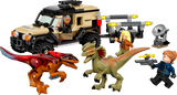 Transport piroraptora i dilofosaurusa