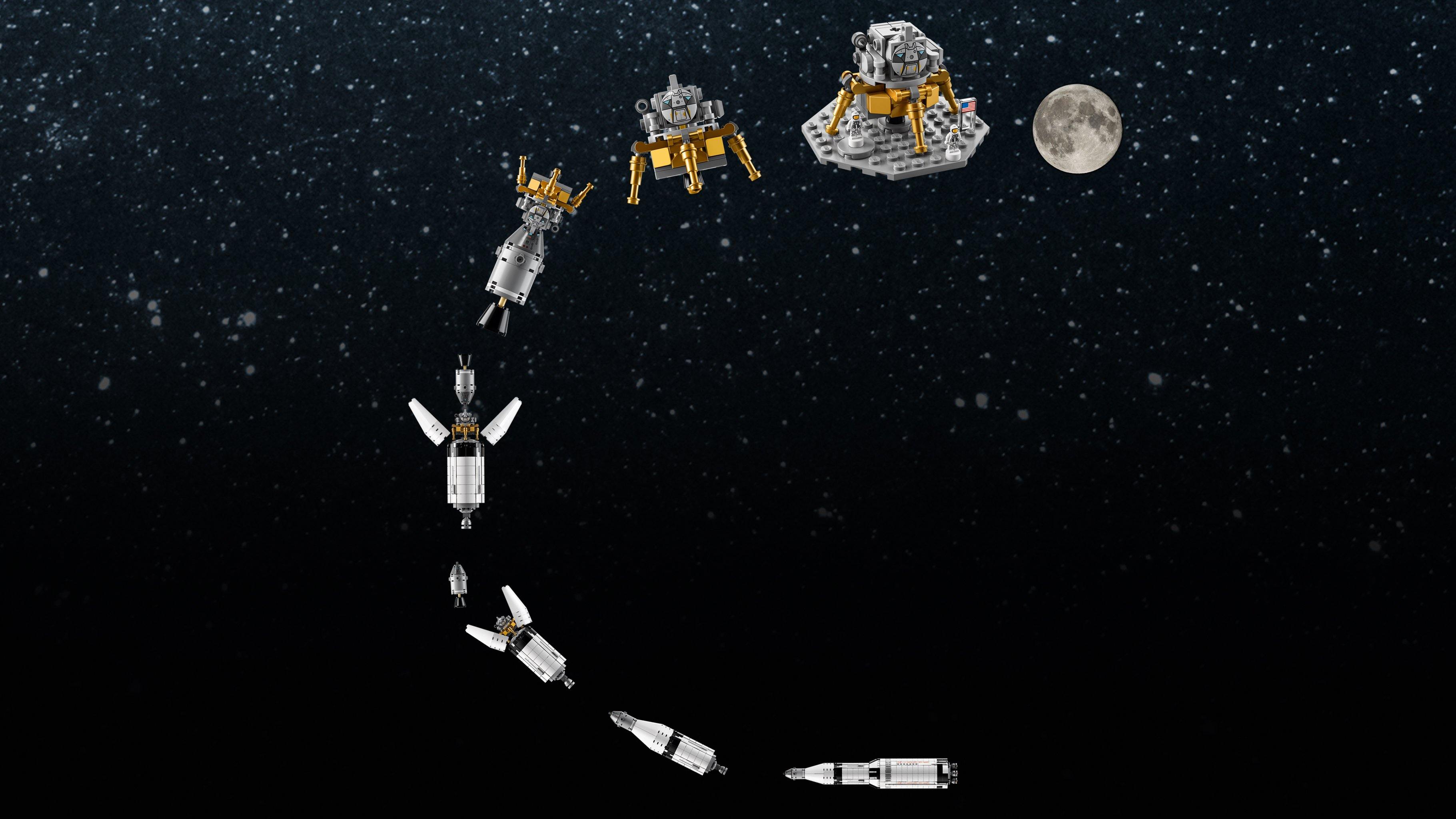 LEGO® Ideas NASA Apollo Saturn V - LEGO® Store Srbija
